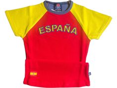 Spana espana French Terry Stretch to fit shirt Crop tee form fitted stretchable shirt  really soft 95%cotton 5%polyester Please refer to size chart in pictures note it does stretch all around. Please make sure measurements are good many people have said it's too small. Please double check. Thank you Spain Shirt, Baby Tees 90s, Outfits For Spain, European Girls, Aesthetic Grunge Outfit, Y2k Baby Tee, Clothing Manufacturer, Baby T Shirts, Love Clothing