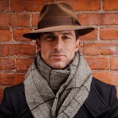 Whippet Fedora | Stetson Classic Brown Felt Hat With Flat Crown, Fur Felt Fedora With Short Brim For Winter, Winter Fedora With Short Brim In Fur Felt, Classic Brown Hat Bands For Kentucky Derby, Formal Brown Hat Band For Fall, Formal Brown Hat Bands For Fall, Luxury Fitted Brown Hat, Classic Brown Fedora With Flat Crown, Classic Brimmed Fedora For Derby