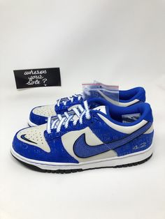 100% authentic products, guaranteed.  We DO NOT sell fakes, variants or b-grades.  Only purchased from authorized retailers.  Bid with confidence, check out our 100% feedback Item Description Name:  Nike Dunk Low Jackie Robinson Style number: DV2203-400 NIKE RELEASES THE NIKE DUNK LOW JACKIE ROBINSON (GS) FOR GRADE SCHOOLERS  TO CELEBRATE THE 75TH ANNIVERSARY SINCE JACKIE ROBINSON STARTED AT FIRST BASE FOR THE BROOKLYN DODGERS DRESSED IN A DODGERS COLOR BLOCKING, THE NIKE DUNK LOW JACKIE ROBINSON (GS) FOR GRADE SCHOOLERS FEATURES UNIQUE DETAILS  SUCH AS HIS NUMBER #42 ON THE HEELS AND THE QUOTE, "I’M NOT CONCERNED WITH YOUR LIKING OR DISLIKING ME. ALL I ASK IS THAT YOU RESPECT ME AS A HUMAN BEING"ON THE INSOLES. OTHER DETAILS INCLUDE A SPECIAL 75TH ANNIVERSARY LOGO ON THE TONGUES, BASEBALL Jackie Robinson Dunks Outfit, Dunks Outfit, Baseball Stitch, Anniversary Logo, Jackie Robinson, 75th Anniversary, Grade School, Nike Dunk Low, Dunk Low