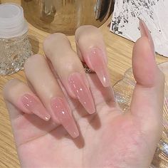 PRICES MAY VARY. 【Service Guarantee】If you have any questions about this pink fake nails, please feel free to contact us by Email. In case of transportation damage or quality problems, REPLACEMENT guarantee is provided. 【Eco-Friendly】Our coffin press on nails are made of environmentally friendly ABS resin material, which is non-toxic, tasteless and environmentally friendly. 【Package Contents】24 PCS Press on Nails & A Nail File & Jelly Glue Stickers.(Durability of jelly glue is NOT as good as liq Ballet Nails, Soft Nails, Coffin Nails Long, Jelly Nails, Pink Nail, Pink Acrylic Nails, Nature Tattoos, Acrylic Nails Coffin, Best Acrylic Nails