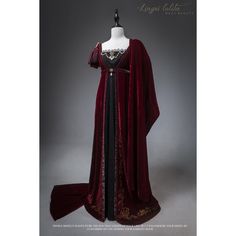 A magnificent palace ball held on a dark night in the Middle Ages. A long dress, long shawl and cape that will make you look gorgeous as a medieval queen. A deep crimson that sparkles and shines. Gorgeous and gorgeous embroidery. A beautiful queen with a sense of dignity and elegance. Item Dress (ver1, ver2) *Available in two lengths. Shawl (*wine red) Cape (*white) <Size> One Piece (ver1) Small size Length: 131cm Bust: 80-84cm Medium size Length: 131cm Bust: 84-88cm Large size Length: 131 Elegant Medieval Dress For Festivals, Elegant Floor-length Medieval Dress For Festivals, Elegant Floor-length Dress For Cosplay, Elegant Floor-length Dresses For Fantasy Events, Elegant Floor-length Medieval Dress, Elegant Floor-length Maxi Dress For Costume, Elegant Red Medieval Wedding Dress, Elegant Medieval Dress Costume For Festivals, Elegant Medieval Dress For Costume Events