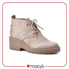 in stock Desert Boot, White Mountain Shoes, Mountain Shoes, Lace Up Booties, White Mountain, Desert Boots, Shoes Booties, Bootie, Classic Style