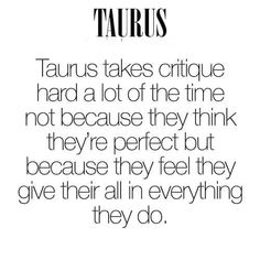 the quote taurus is written in black and white