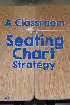 a classroom seating chart is shown with the words, a classroom seating chart strategy on it