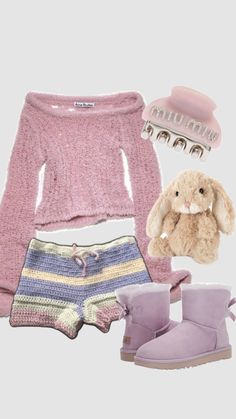 Cute But Cozy Outfits, Comfy Pink Outfits, Cozy Warm Outfits, Cozy Comfy Outfits, Comfy Clothes Aesthetic, Cozy Cute Outfits, Cute Cozy Outfits, Girly Winter, College Outfits Comfy