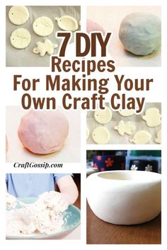 7 diy recipes for making your own craft clay