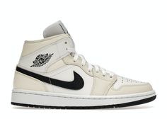 Check out the Jordan 1 Mid Coconut Milk (W) available on @StockX Air Jordan 1 Mid Women, Original Air Jordans, Authentic Jordans, Nike Air Jordan 1 Mid, Womens Air Jordans, Exclusive Sneakers, Limited Edition Sneakers, Air Jordan Sneakers, Jordan Sneakers