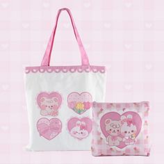 ( ˶˘  ہ  Chuu ♪ * We have designed a Tote bag and Makeup Bag for our lovely customers. Kiss- Chuu Tote Bag Canvas is the perfect every day bag to fit your daily essentials. It comes with an inner pocket with a zipper and a super cute Makeup Bag. * It's made from 12Oz Canvas * Size 14.5 x 15.7 inches * Makes a great gift for yourself or a loved one. Cute Pink Satchel Bag, Kawaii White Canvas Bag For Everyday Use, Cute Large Capacity Canvas Pouch Bag, Cute Large Capacity Shoulder Bag For Daily Use, Kawaii Pink Bag For Gift, Cute Pink Bag With Large Capacity, Cute Everyday Satchel Canvas Bag, Cute Everyday Canvas Satchel Bag, Cute Canvas Satchel For Everyday Use