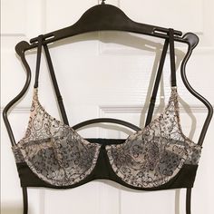 Victoria Secret Very Sexy Unlined Demi Embroidered 43 Sheer Fitted Push-up Bra, Sheer Push-up Bra, Sheer Fitted Underwire Bra, Fitted Sheer Underwire Bra, Fitted Underwire Bra With Boning, Sheer Fitted Low-cut Bra, Fitted Sheer Low-cut Bra, Fitted Low-cut Sheer Bra, Low-cut Sheer Fitted Bra