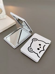 Cute Mini Mirror, Foldable Mirror, Mini Mirror, Cute Stationary School Supplies, Portable Mirror, Small Mirror, Handheld Mirror, Travel Mirror, Cute Wallets