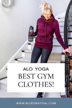 [Sponsored] When I Workout In The Winter, I Get Cold - But I'm Also Eating A Bit More, Ha! These Compression Yoga Pants Are Great To Work Out In, But Are Also Good Everyday Yoga Pants To Give You A Great Shape! #greyyogapantsoutfitwinter Post Workout Hair, Everyday Yoga, Alo Leggings, Alo Yoga Leggings, Yoga Jacket