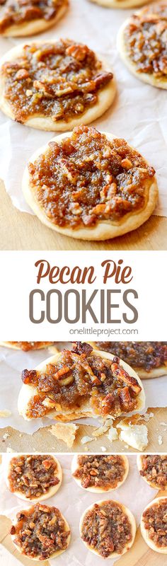 homemade pecan pie cookies are the perfect appetizer for any party or special occasion