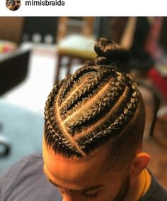 Bun Men, Writing Journals, Dreadlock Hairstyles For Men, Trendy Hairstyle