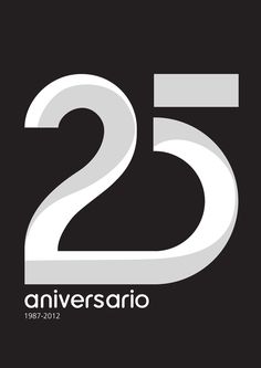 the 25th anniversary logo for 25 years