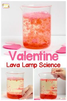 this is an image of valentine lava lamp science