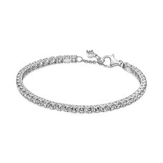 PRICES MAY VARY. Sparkling Tennis Bracelet: Not just for tennis players, this Sparkling Tennis Bracelet is a game changer for every woman Pandora Timeless Collection: A timeless, elegant, and versatile collection with sparkling stones as their centerpiece, for those you cherish and those that cherish you Features CZ: Cubic zirconia could be said to be the jewel in Pandora's crown, making up the majority of stones we use in our jewelry because it optically looks like a diamond Sterling Silver Jew Stack Bracelets, Bracelet Tennis, Jewelry Accessories Ideas, Jewelry Lookbook, Pandora Bracelets, Girly Jewelry, Pandora Bracelet, Dream Jewelry, Pandora Jewelry