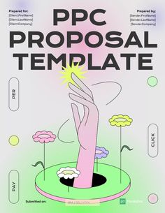 PPC Proposal Template Marketing Proposal, Advertising Space, Business Proposal Template, Social Media Optimization, Marketing Social Media, Youtube Marketing, Marketing Consultant, Business Proposal