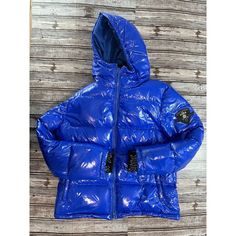 "Godspeed Duck Down Bomber Puffer Jacket In Blue, Size M, Brand New Without Tags. A Contemporary, Comfortable Jacket With High-Quality Down Filling For Warmth And A Stylish Bomber Silhouette. Brand: Godspeed Color: Blue Size: M Style: Bomber Puffer Jacket Material: Down Condition: New Without Tags Duck Down, Puffer Jacket, Mens Jackets, Puffer, Color Blue, Jackets & Coats, Blue Color, Man Shop, Brand New