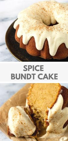 Spice Bundt Cake Recipe Easy Spice Cake Recipes, Frosting For Spice Cake, Bundt Cake Recipes Easy, Fall Bundt Cake Recipes, Fall Bundt Cake, Autumn Baking Recipes, Easy Spice Cake, Homemade Spice Cake, Spice Pound Cake