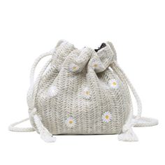 Women Straw Shoulder Bucket Bag Floral Embroidery Woven Tote Handbag Crossbody | eBay White Woven Handheld Straw Bag, White Handheld Woven Straw Bag, Handheld White Woven Straw Bag, White Handwoven Straw Shoulder Bag, Casual Embroidered Natural Bag, Beige Straw Bag With Mobile Phone Bag For Spring, Beige Straw Bag With Mobile Phone Pocket For Spring, Beige Straw Bag With Mobile Phone Holder For Spring, White Woven Straw Bag As Gift