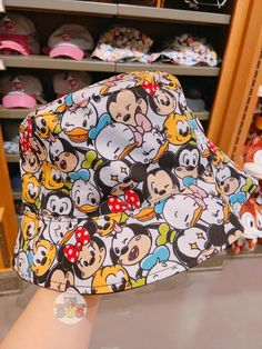 New & Exclusive Super Cute Mickey & Friends Collection - All-Over Printed 2- Sided Hat is released at Shanghai Disneyland Today!! UnisexFor AdultSize: 59 cm Adjustable Themed Multicolor Hats, Adjustable Multicolor Themed Hats, Fun Multicolor Visor Hat, Shanghai Disneyland, Disney Website, Disney Shanghai, Tokyo Disneyland, Tokyo Disney Resort, Walt Disney Company