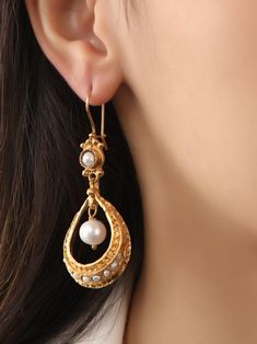 Pearl Earrings,ottoman Earrigns,gold Plated Earrigs ,brass Earrigns,gemstone Earrigns,turkish Earrigs ,handmade Jewelry Earrigs .gift For - Etsy Traditional Dangle Pearl Earrings, Traditional Pierced Pearl Drop Earrings, Elegant Chandbali Plug Earrings With Intricate Design, Elegant Chandbali Plug Earrings, Elegant Chandbali Hoop Earrings With Pearl Drop, Traditional Teardrop Bridal Earring, Intricate Design Round Pearl Earrings Gift, Elegant Brass Hoop Earrings With Pearl Drop, Gift Round Pearl Earrings With Intricate Design