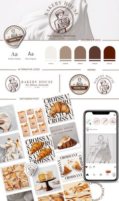 the bakery website is designed to look like it could be used as an appliance