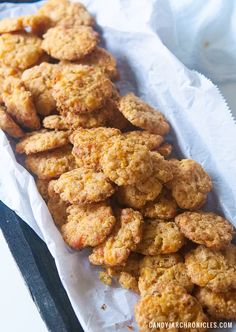 some fried food sitting on top of a piece of paper