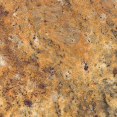 an orange and brown granite counter top