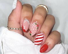 Cute Christmas Nails, Christmas Gel Nails, Seasonal Nails, Cute Gel Nails, Disney Nails, Festival Nails, Xmas Nails, Christmas Nail Designs, Christmas Nail