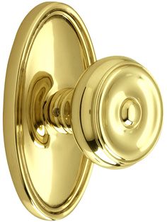 an image of a golden door knob