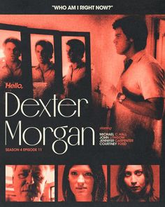 the movie poster for dexter morgan