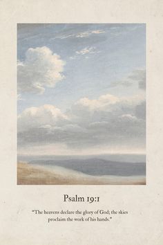 an image of a painting with the bible verse