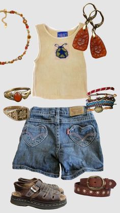 Hippie Outfits, Really Cute Outfits, Outfit Summer, Mode Vintage, Lookbook Outfits, Dream Clothes