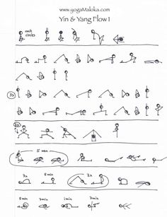 an exercise sheet with various exercises and symbols