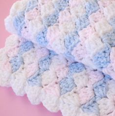 "Chunky crochet baby blanket easy and fast crochet pattern instant download PDF file. TUTORIAL CROCHET PATTERN PDF FILE \"Baby Blanket Boy Or Girl\" with detailed step-by-step easy to follow instructions written in English (American crochet terms), with tutorial pictures showing the stitches row by row made it so much easier to work with the pattern even for the beginner. * Skill level: Easy. * Measures approx. 25.5 in x 25.5 in (65 cm x 65 cm).  Baby blanket crocheted from super soft chunky yar Super Chunky Crochet Blanket, Chunky Crochet Baby Blanket, Easy Crochet Baby Hat, Crochet Pattern Baby Blanket, Chunky Blanket Pattern, Crochet Baby Blanket Tutorial, Baby Blanket Crochet Pattern Easy, Chunky Crochet Blanket Pattern, Crochet Baby Blanket Beginner