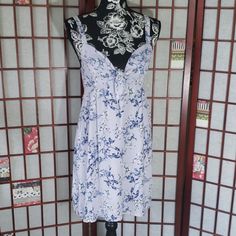 Nwt Beautiful And Perfect For Beach White And Purple Excellent Condition No Damage Or Stains Smoke Free Home 16" Armpits And Stretch 33" Length Casual White Floral Print Nightgown, Casual V-neck Floral Print Nightgown, White V-neck Casual Nightgown, Casual Fitted V-neck Nightgown, V-neck Floral Print Nightgown For Spring, Casual Mini-length Spring Sleepwear, White Casual Spring Nightgown, Floral Print Nightgown For Spring Vacation, Casual Floral Print Nightgown For Spring