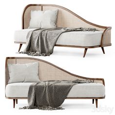 Garden Daybed, Rattan Bench, Daybed, Bench, Crown, Interior Design, Design