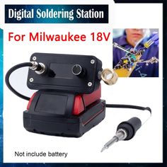 the digital soldering station for milwaukee 18v is not included in this manual book