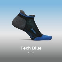 Elevate your running experience with the Feetures Elite Max Cushion No Show Tab socks, designed for both men and women. These athletic compression socks are crafted to offer an unmatched blend of comfort and performance, making them a must-have for any active wardrobe.

- Gender: Unisex
- Size: Small
- Color: Tech Blue
- Material: Moisture-wicking fabric
- Style: No-show with tab

Featuring Targeted Compression, the Feetures Elite socks are engineered to provide zone-specific support where it's Running Socks, Elite Socks, Socks For Men, Compression Socks, No Show Socks, Ankle Socks, Moisture Wicking Fabric, Athletic Women, Moisture Wicking