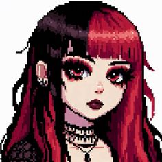 Profile Pics Created by Ai   #pfp #ProfilePic #ProfilePhoto #ProfileImage #ProfilePicIdeas #PicForProfile #ProfilePicInspo #ProfilePictureGoals #ProfilePicIdeas #ProfilePicInspiration #BestProfilePic #ai #cartoon #3d #girlpfps #gothgirl #goth #gothic Pink And Black Hair Pfp, Goth Girl Icon, Gothic Aesthetic Pfp, Goth Girl Pfp, Goth Pixel Art, Pink And Black Hair, Arte Monster High, Human Icon