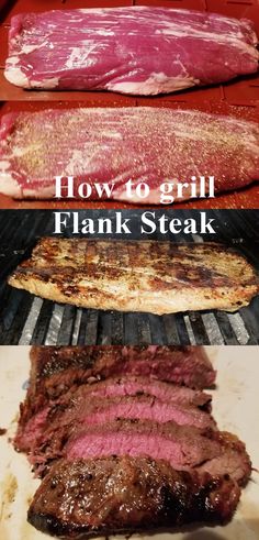 how to grill flank steak on the grill