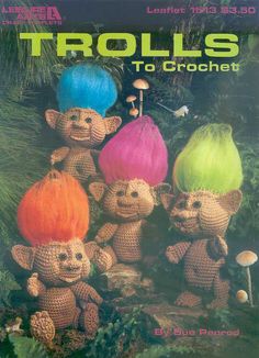 crochet patterns for trolls to crochet by lorie pfleger