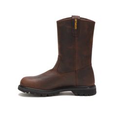 PRICES MAY VARY. Soft-toe work boot in rugged full-grain leather featuring dual pull-on loops with logo tag Oil-/slip-resistant outsole Anchor Bali color is a deep navy with white T-strap back Construction Boots, Work Boot, Logo Tag, Tweed Fabric, Fabric Collars, Kids Luggage, Buy A Cat, T Strap, Pharmacy Gifts