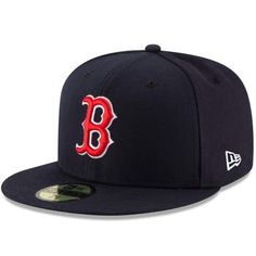 Let everyone know which baseball squad is your favorite with this Boston Red Sox Authentic Collection On-Field 59FIFTY fitted hat from New Era! Officially licensed Raised embroidery Fitted Six panels with eyelets Flat bill with ability to curve Material: 100% Polyester Structured fit Brand: New Era Contrasting underbill High Crown Surface washable Imported Boston Red Sox Hat, Red Sox Game, Jackie Robinson Day, Red Sox Hat, Red Sox Logo, 59fifty Hats, New Era Hat, Jackie Robinson, New Era Cap