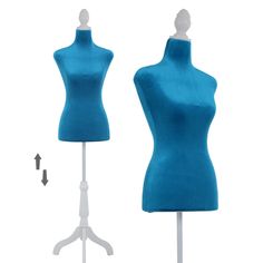 PRICES MAY VARY. 【Solid&Durable】Female Mannequin and the base is made of painted pine wood which add stability.The mannequin torso is formed by a thick and tough inner plastic core which is then covered by a thinner layer of foam and then the outer fabric layer. Both of these outer layers can hold pins 【Height Adjustable】The height of dress mannequin can be adjusted from approx 50"to 63" Shoulders: 15 inch, Chest: 33 inch, Waist: 26 inch, Hip: 35 inch.The manikin body can work well with you. 【Gr Women Mannequin, Torso Female, Torso Dress, Dress Mannequin, Tiered Display, Mannequin Torso, Display Mannequins, Portable Display, Female Mannequin