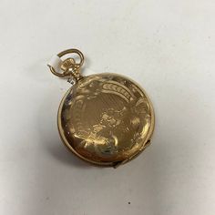 "f880 Antique Waltham Gold Tone Mechanical Pocket Watch Pre-owned item. Please see pictures for details. Sold as is, as seen on pictures, no returns on vintage/antique items. We do not alter/polish antique items and try to keep items as original as possible. Watch were checked and serviced, good working condition. Antique American Waltham Mechanical Pocket Watch. Gold Tone. Illinois Watch Case Co. Elgin Napoleon. #13298161 Approx. measurements. 35mm in diameter, 10mm thick. **Please be patient & Pocket Watch Aesthetic, Watch Aesthetic, Mechanical Pocket Watch, Vintage Pocket Watch, Pocket Watches, Saint Louis, Watch Case, Antique Items, Pocket Watch