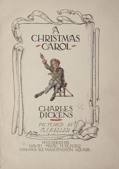 a christmas carol by charles dickens is on the cover of a children's book