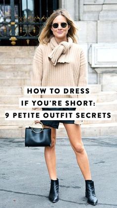 Outfits Short Women, Short Women Outfits, Outfits For Short Women, Short Girl Outfits, Petite Style Outfits