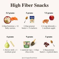 an image of high fiber snacks for babies and toddlers to eat in the morning